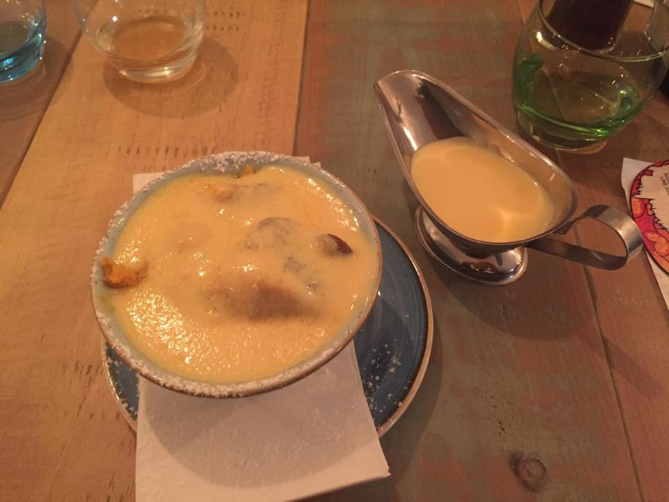 Caribbean Croft - Bristol Food Review - Mango Bread n Butter Pudding