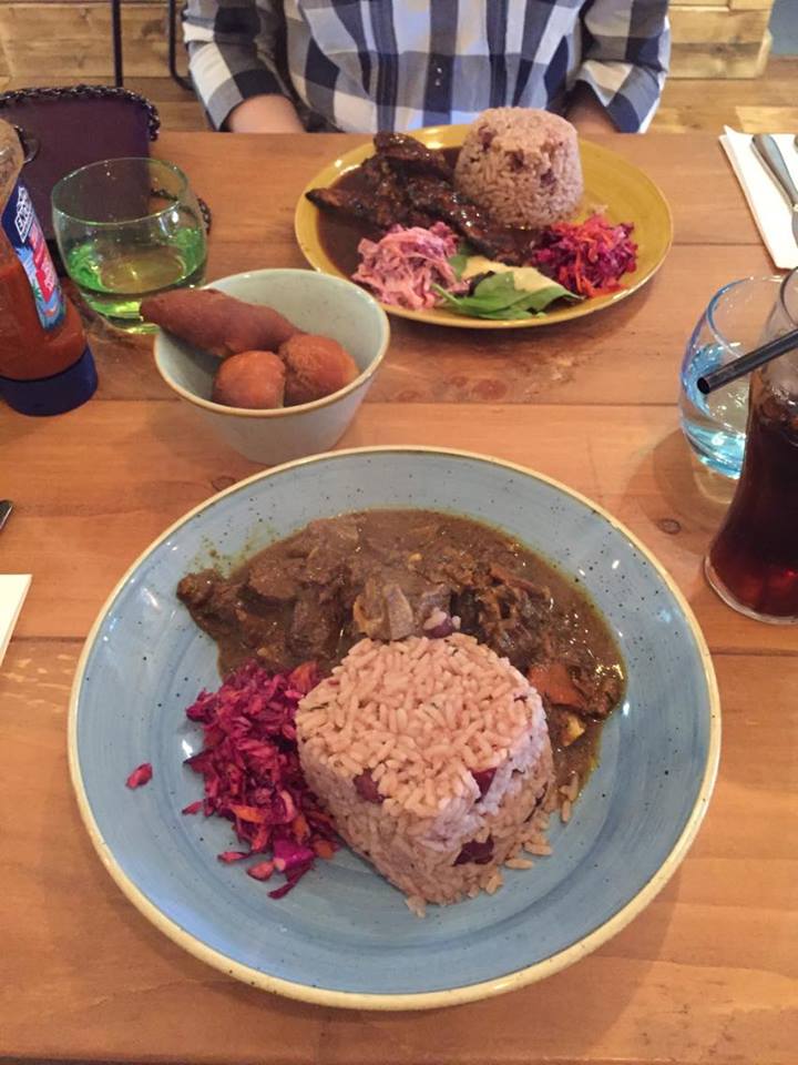 Caribbean Croft - Bristol Food Review - Curried Goat and Jerk Chicken