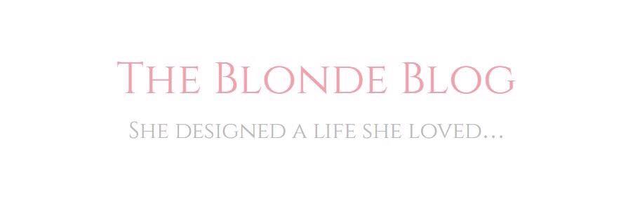 The Blonde Blog