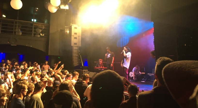 The Mouse Outfit put on a huge performance while warming up for GZA.