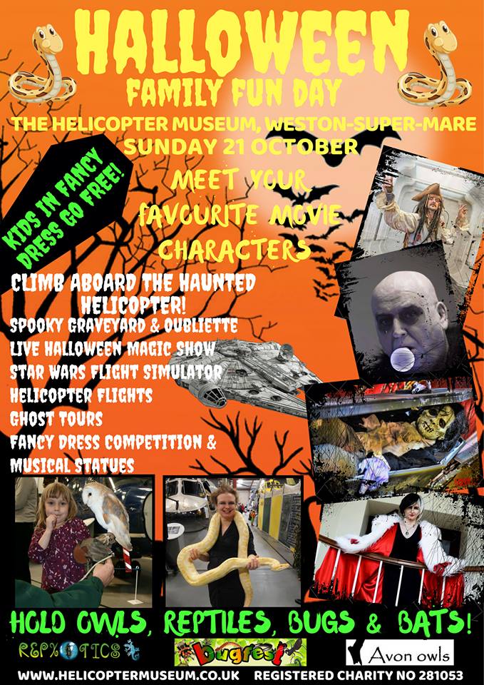 Halloween at the Helicopter Museum 2018 
