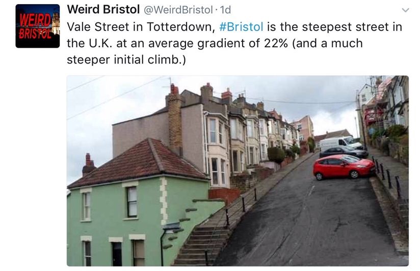 Getting To Know Bristol - Weird Bristol  - Vale Street