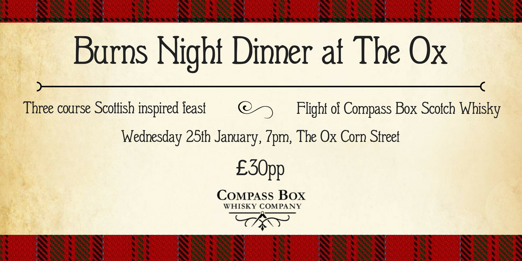 The Ox's Burns Night Dinner