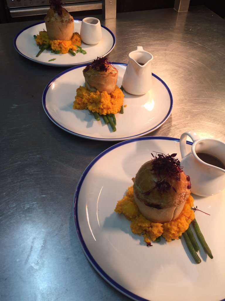 It's Pie Night every Monday at The Swan Hotel in Bristol - Hancrafted on site