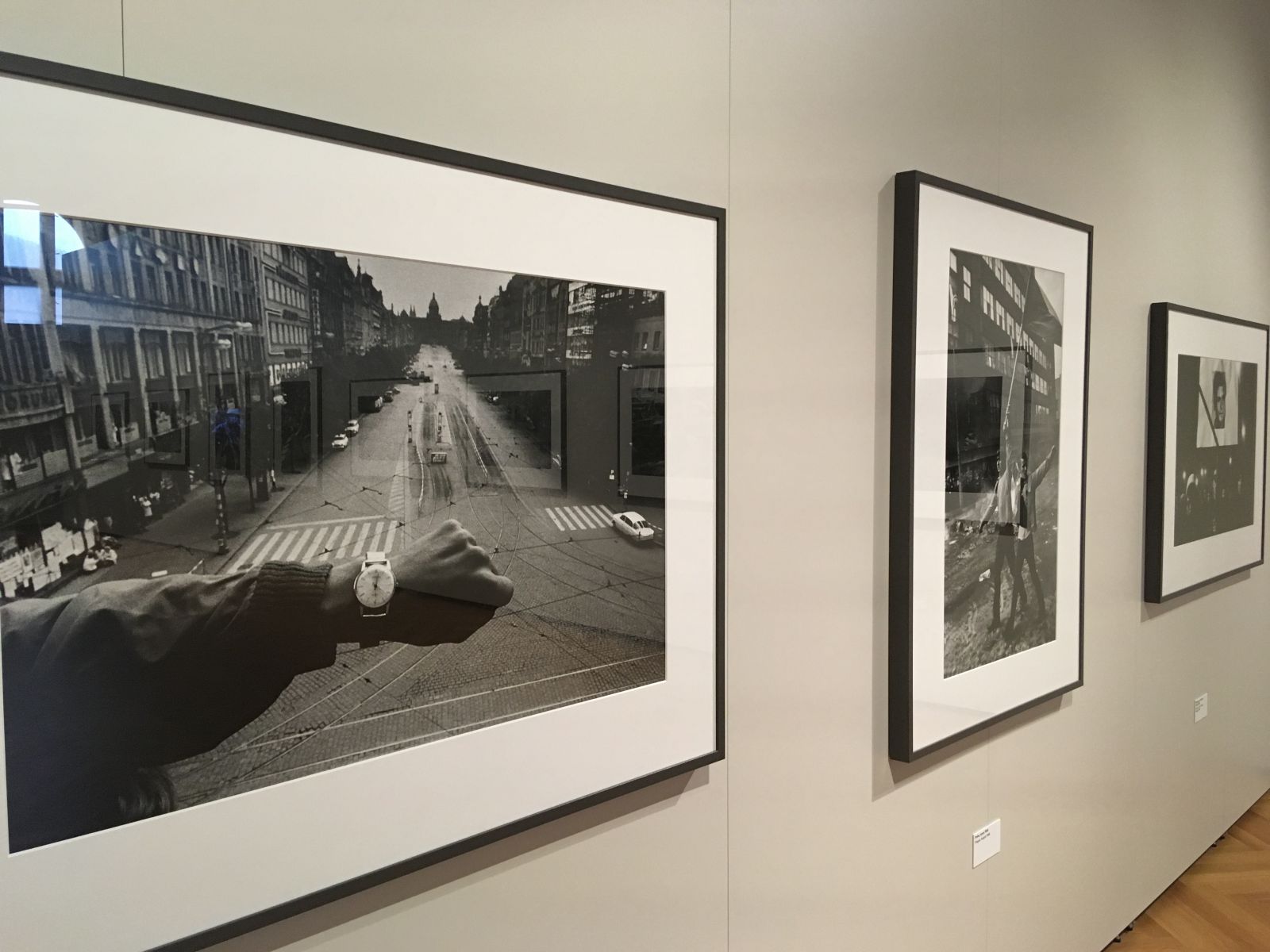 Part of the Josef Koudelka exhibition at the Museum of Decorative Arts.