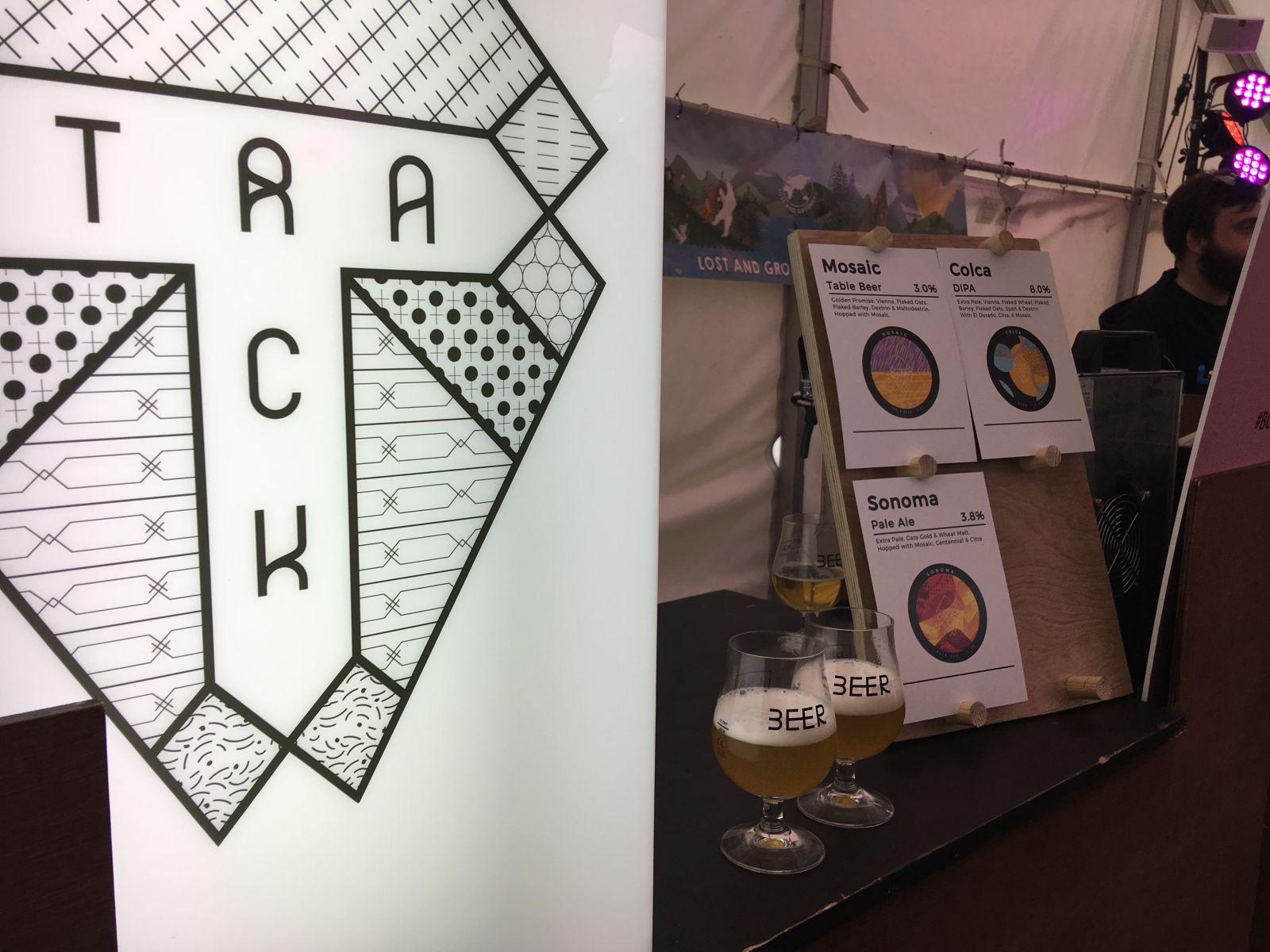 Track's Sonoma was one of the best beers we tried at the 2018 BCBF.