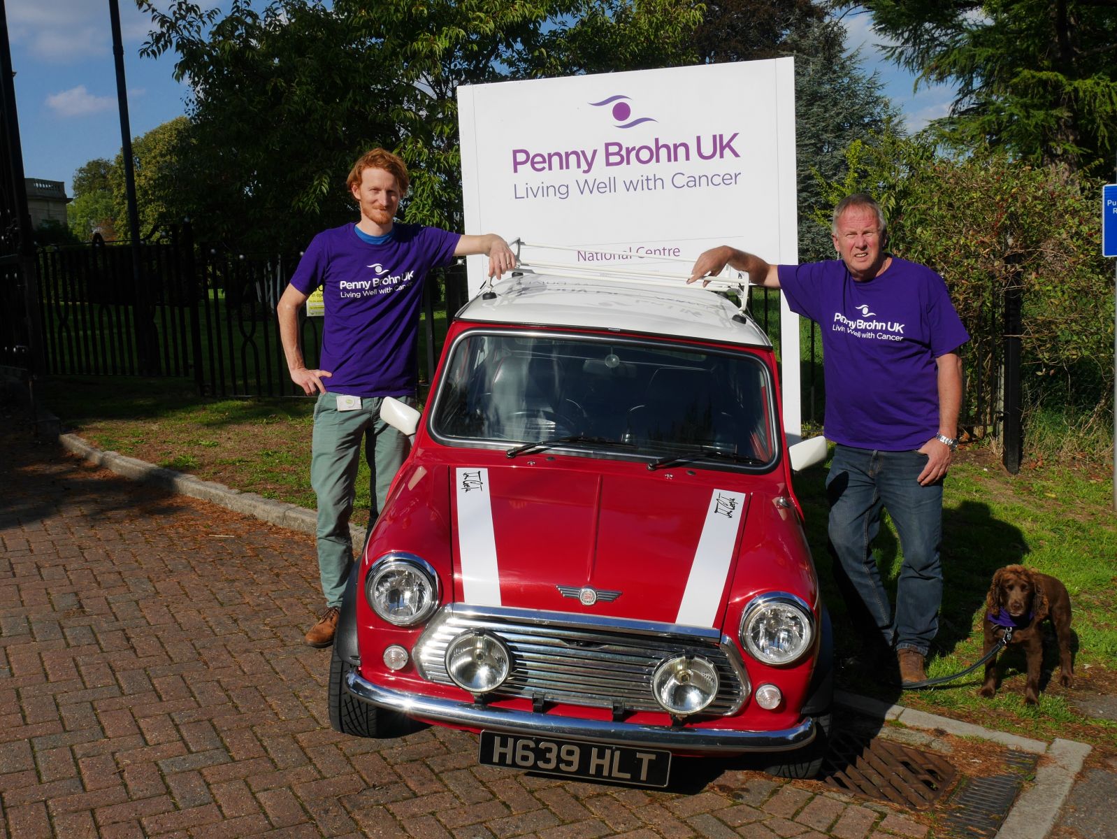 Peter's Mini will be waiting for participants at the Stomp for Penny Brohn finish line.