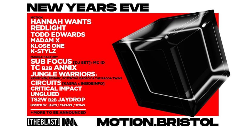 New Years Eve 2018 at Motion.
