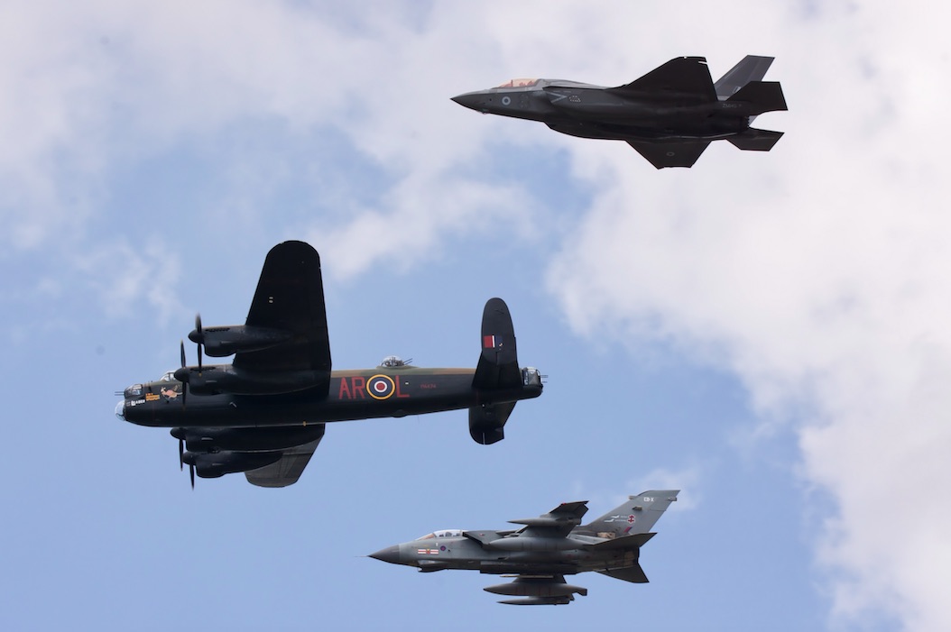 Photo credit Andy Evans - 617 Sqn Flypast at RAF Fairford 2018
