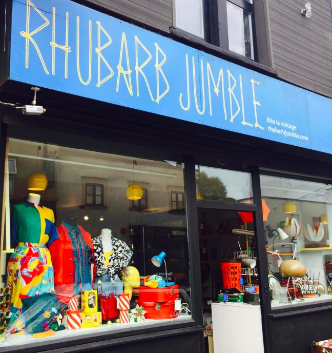 Rhubarb Jumble Spring Launch Bristol Vintage Shop