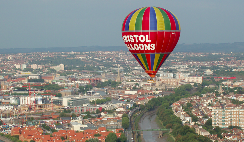 Book your Bristol Balloon flight this Valentines Day