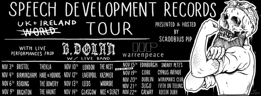 Speech Development Records 2014 UK and Ireland Tour stopped off in Bristol