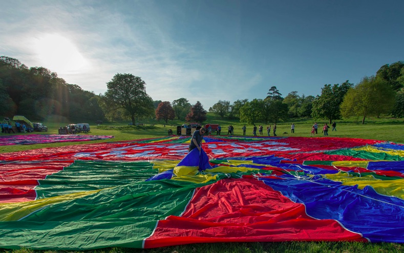 Bristol balloons at the Bristol Balloon Fiesta 2017