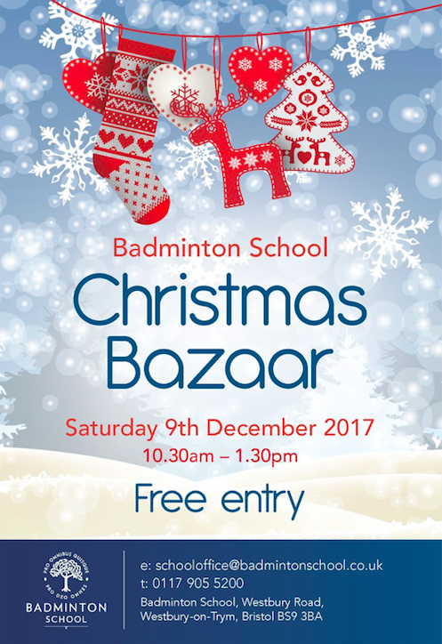 Badminton School Christmas Bazaar in Bristol