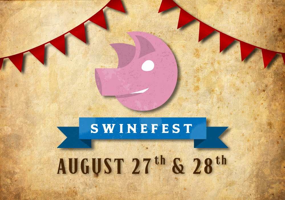 Swinefest at The Swan in Bristol on Saturday 27th and Sunday 28th August 2016