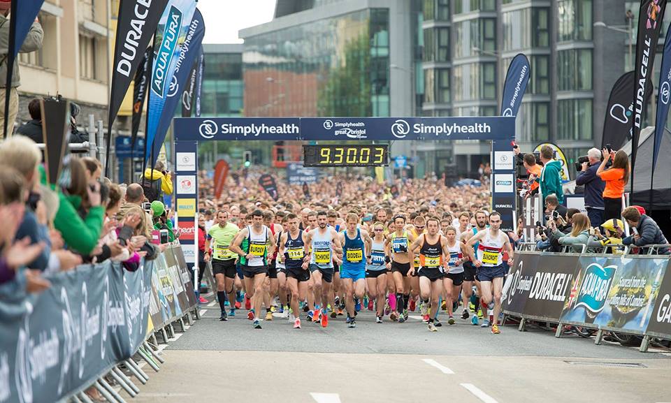 Last year's event saw thousands of people take part in the annual Bristol 10k.