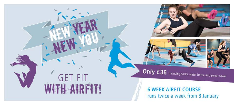 AirHop's weekly AirFit classes are a great way to get in shape after the festive period.