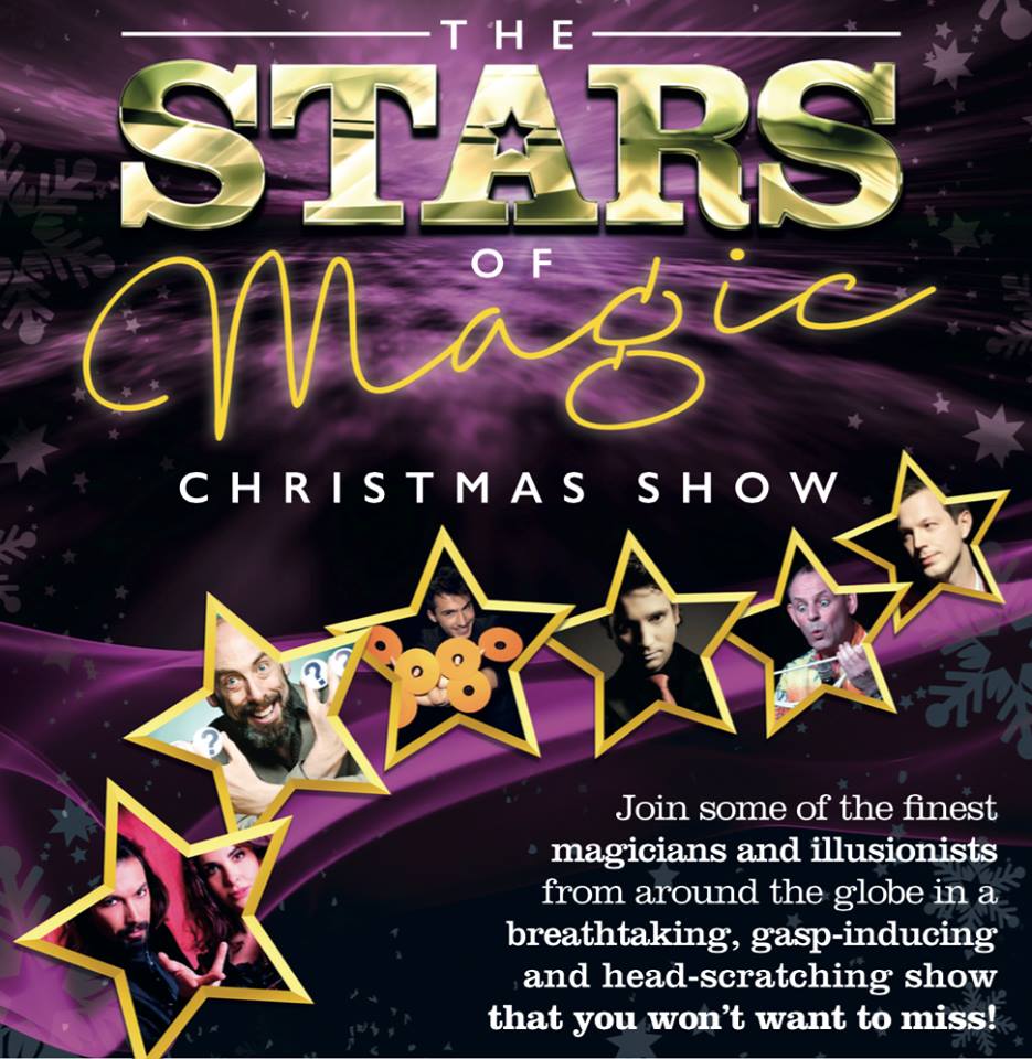 Stars of Magic bring their spectacular Christmas Show to The Redgrave Theatre