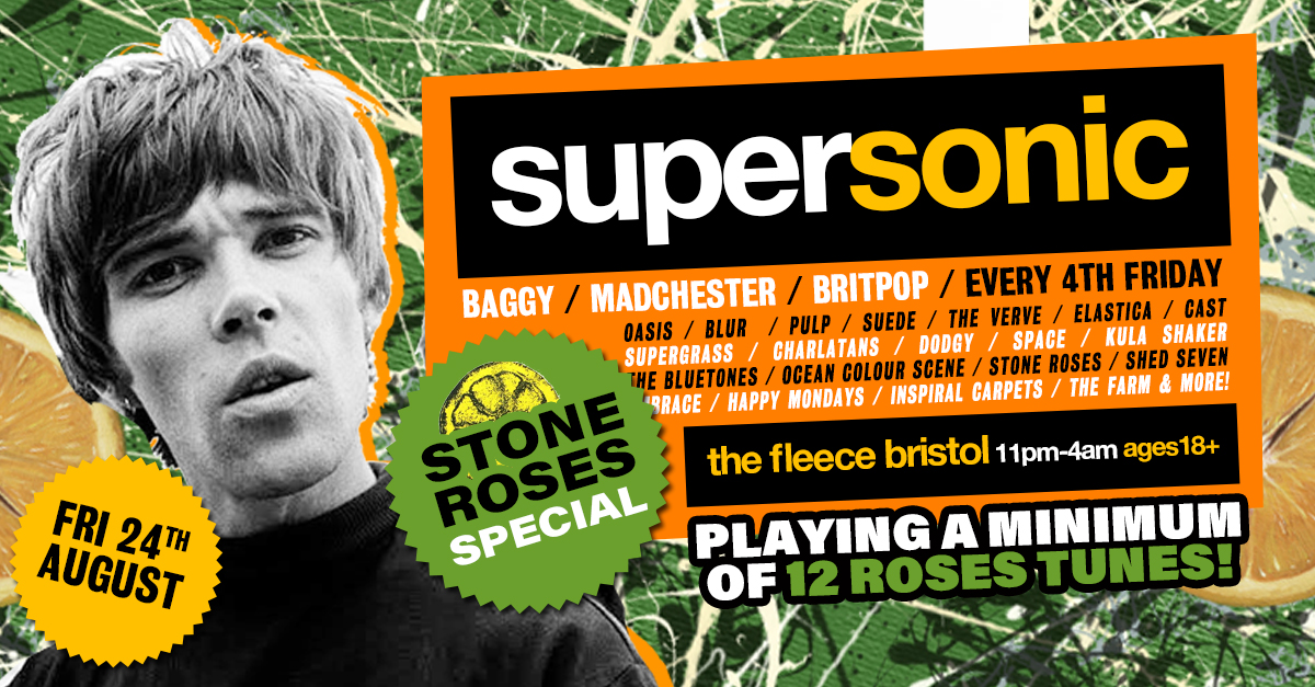 The Fleece are putting a very special Roses twist on their popular Supersonic Britpop night this month.