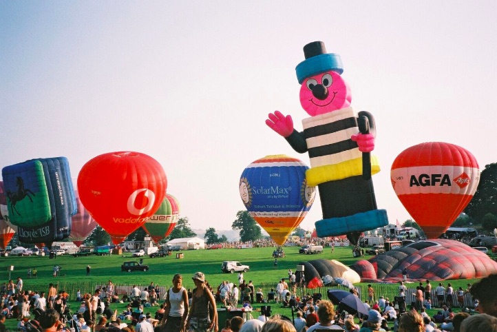 40 special shapes for 40yr anniversary of Bristol Balloon Fiesta 