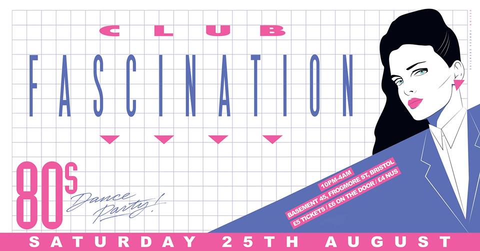 Basement 45's all-new Club Fascination party kicks off on Saturday 25th August 2018.