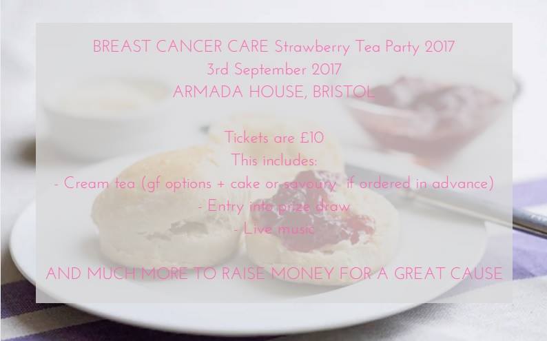 Breast Cancer Care charity event at Armada House in Bristol