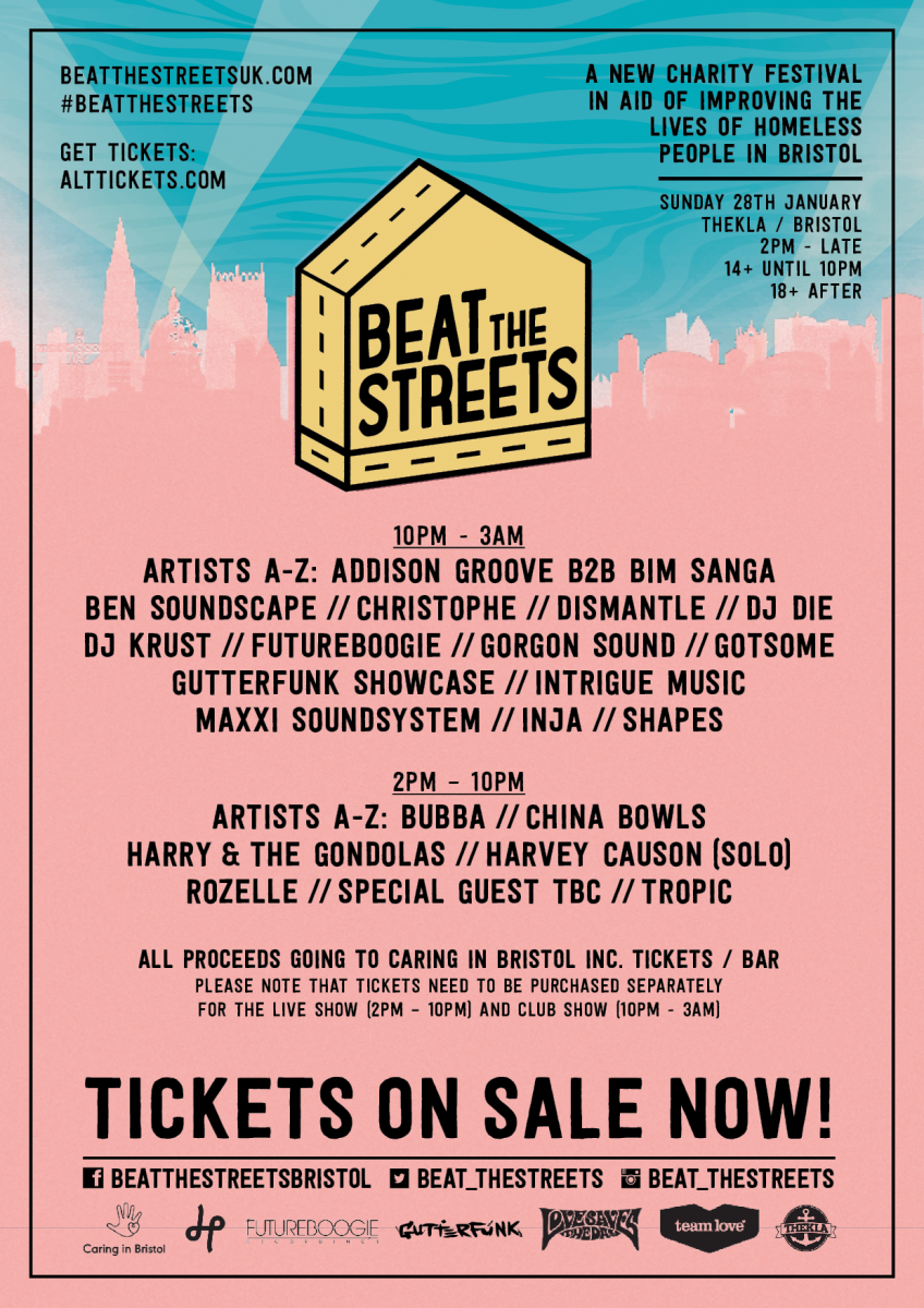 Beat The Streets' lineup showcases some of the Bristol music scene's most exciting new talent.