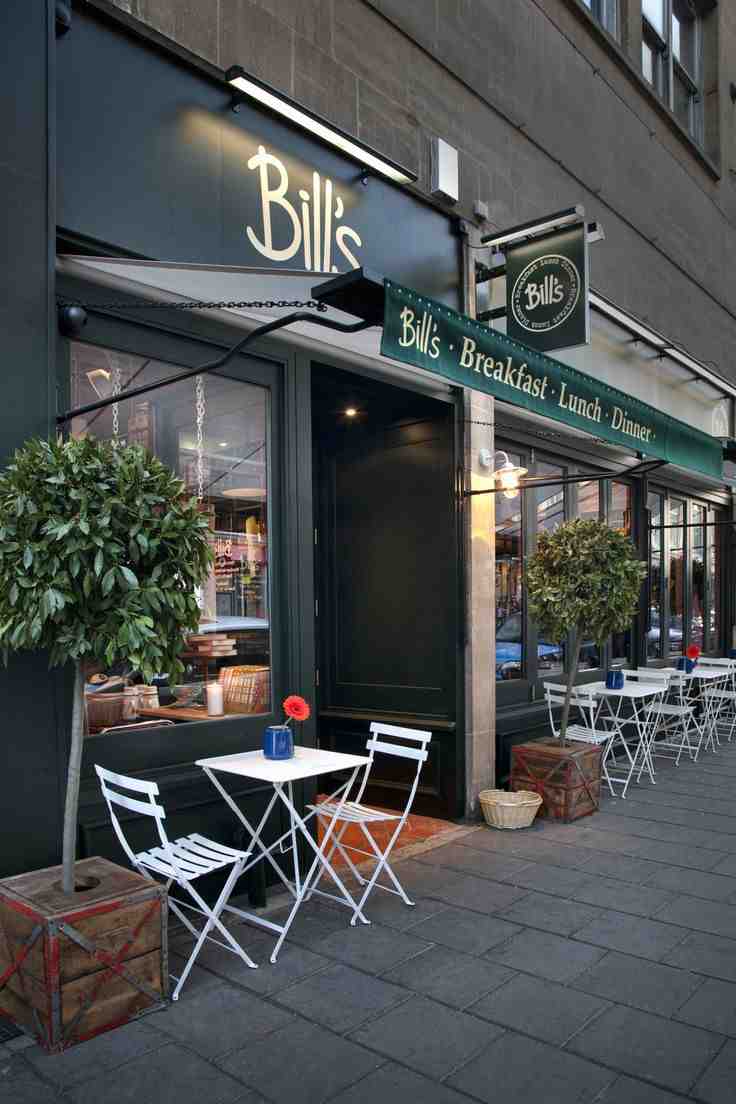 Bills Restaurant in Bristol - 67-69 Queen's Road, Bristol, BS8 1QL, Tel. 01179 290035