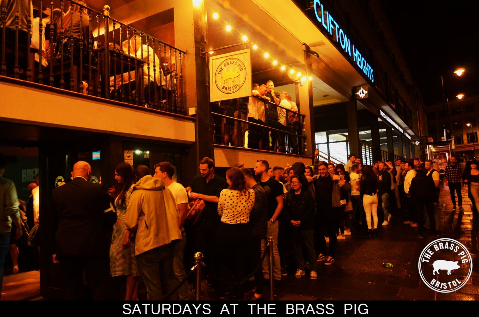 The Brass Pig in Bristol
