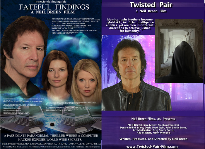 Two of Neil Breen's feature films will be shown at The Redgrave Theatre.