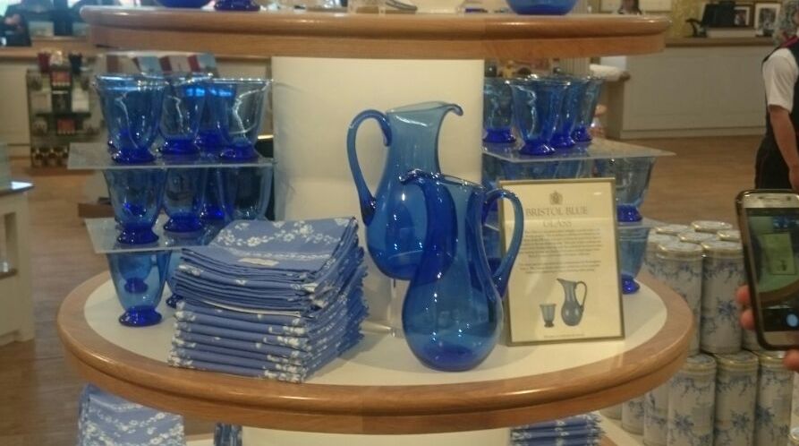 Royal Collection Trust's commissioned piece by Bristol Blue Glass 