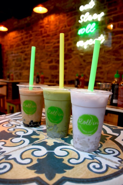 Bubble teas from Rollin Vietnamese in Bristol