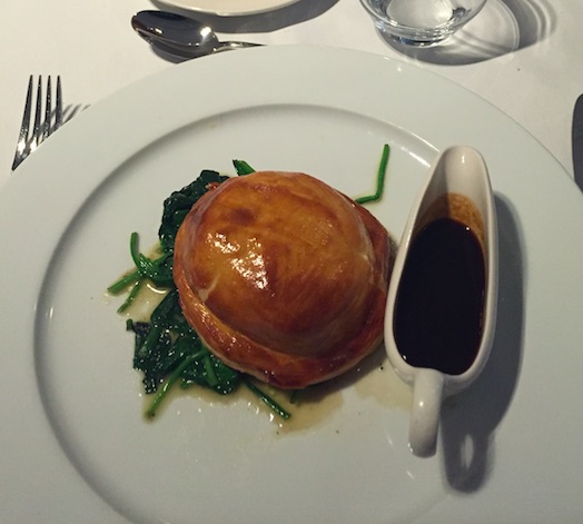 Beef Wellington at Cadbury House by Marco Pierre White