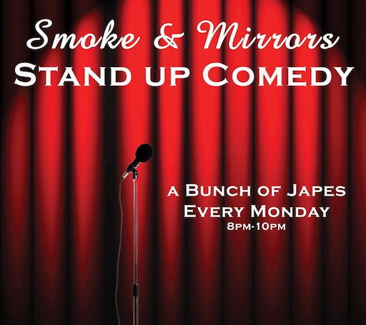 Comedy in Bristol | Smoke and Mirrors Magic Bar, Theatre and Comedy Club