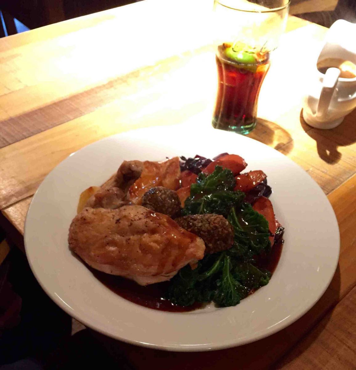 Roast Chicken at The Clifton Wine Bar in Bristol