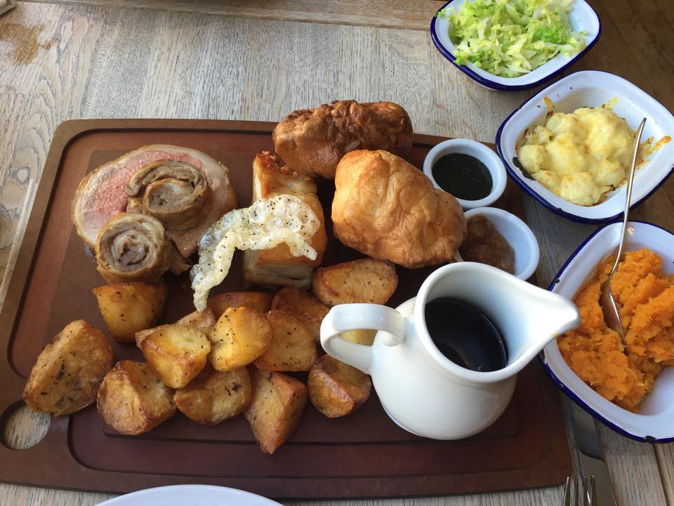 Sunday Roast at The Cowshed in Bristol 