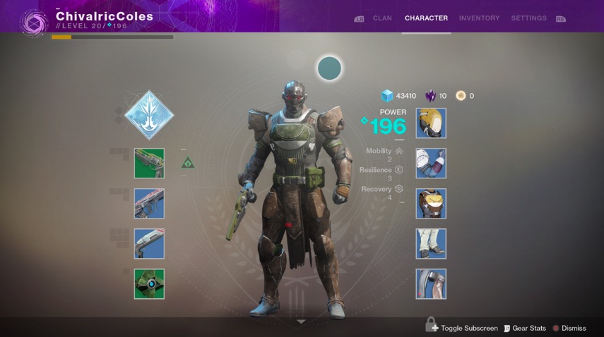 Destiny 2 offers excellent character customisation