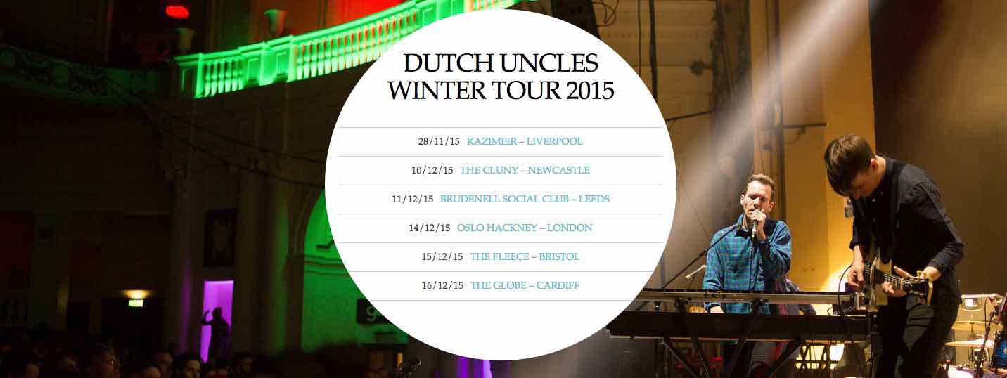 Dutch Uncles played The Fleece in Bristol on Tuesday 15 December 2015