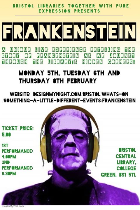 Frankenstein at Bristol Library