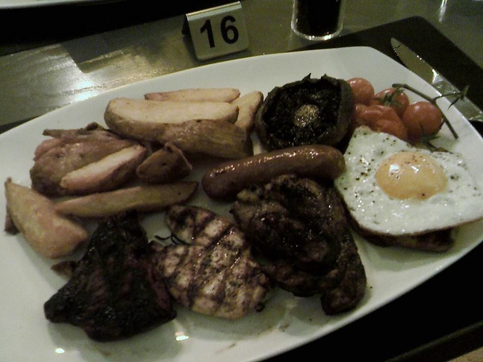 Mixed Grill Platter at The Flavour Sensation in Bristol