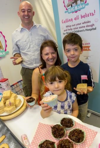 3 year old Harriet helps launch Wallace and Gromit's BIG Bake