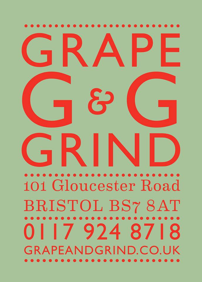 Grape and Grind on Gloucester Road in Bristol