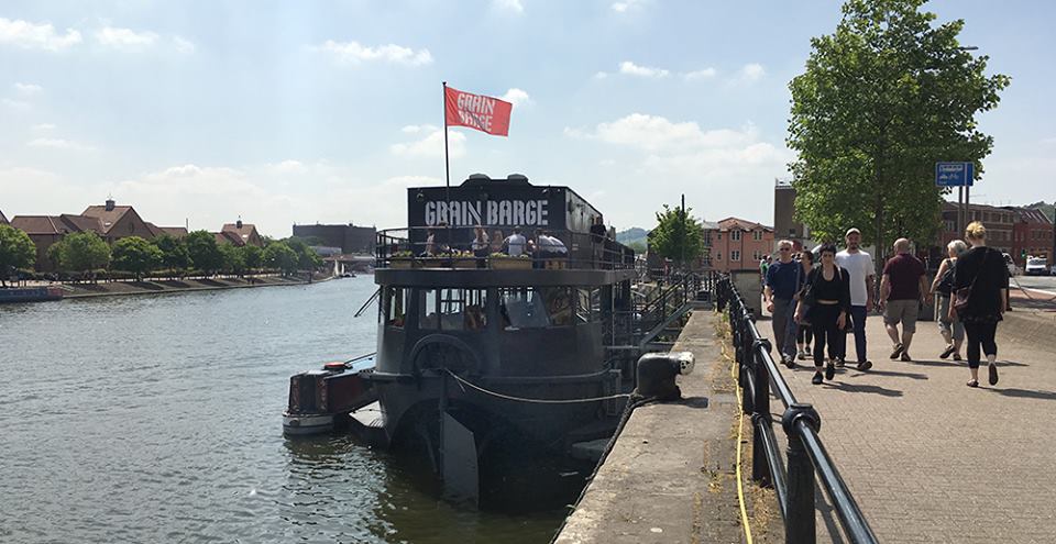 The Grain Barge in Bristol