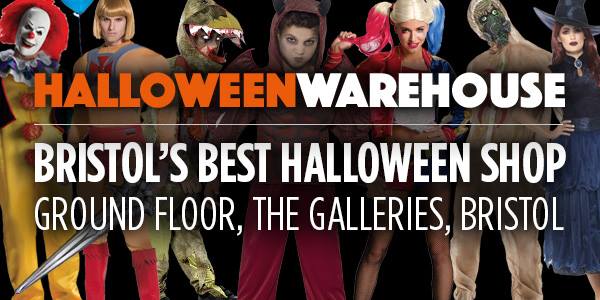 Halloween in Bristol with Halloween Warehouse in The Galleries