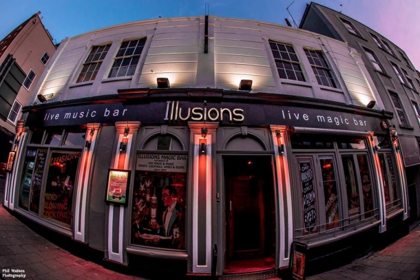 Illusions Magic Bar in Bristol