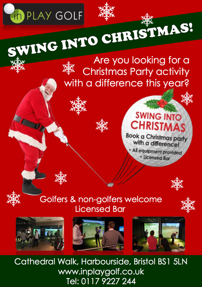 Christmas at In Play Golf.