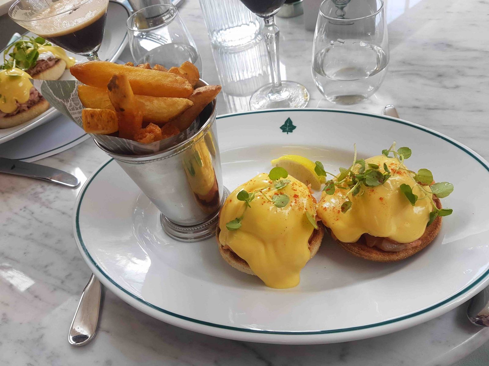 Tom's outstanding brunch at The Ivy Clifton Brasserie in Bristol