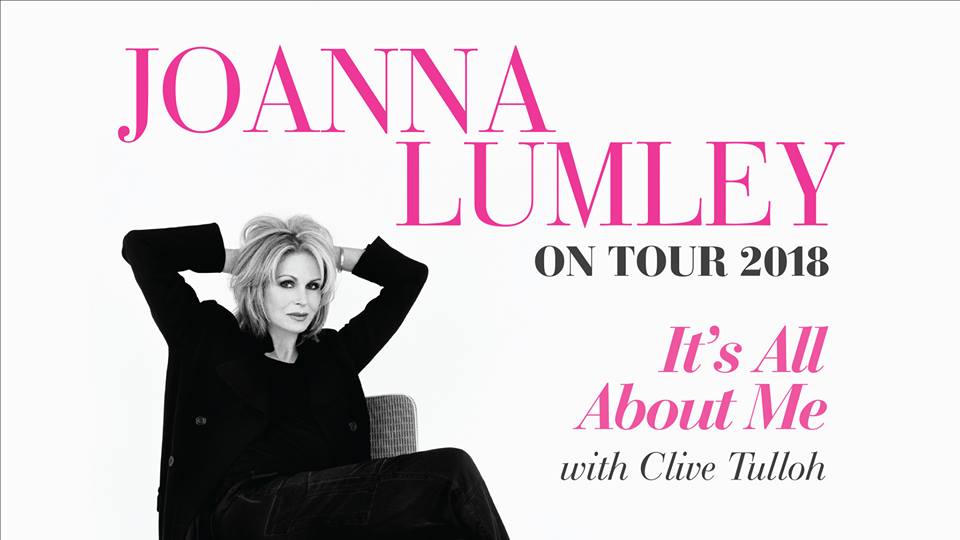 Joanna Lumley's 2018 tour stops in Bristol tomorrow night.