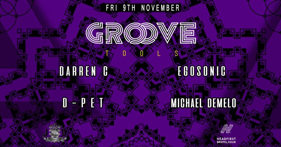 Groove Tools' monthly techno night is back on Friday 9th November.