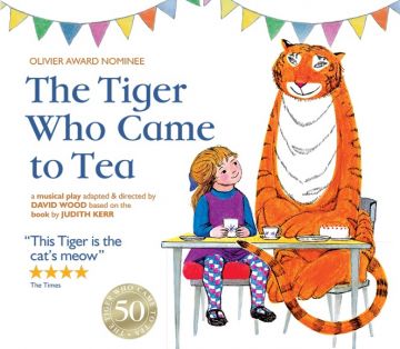 The Tiger Who Came To Tea at The Redgrave Theatre.
